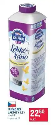 Makro MLÉKO BEZ LAKTÓZY 1,5 % nabídka