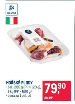 Makro Mořské plody nabídka