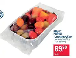 Makro BBQ MIX PAPRIKY + CHERRY RAJČATA nabídka