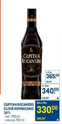 Makro CAPITAN BUCANERO ELIXIR DOMINICANO 34 % nabídka