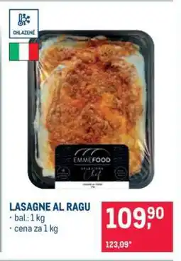 Makro LASAGNE AL RAGU nabídka