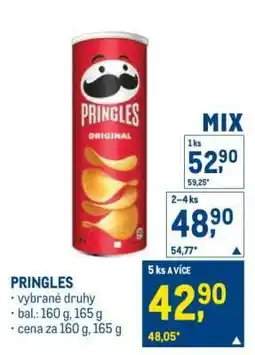 Makro Pringles nabídka