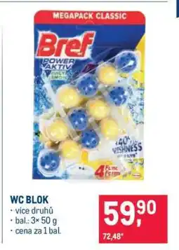 Makro WC blok nabídka