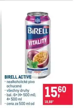 Makro Birell Active nabídka