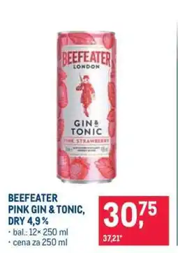 Makro BEEFEATER PINK GIN & TONIC, DRY 4,9 % nabídka