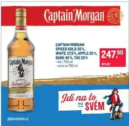Makro Captain Morgan nabídka