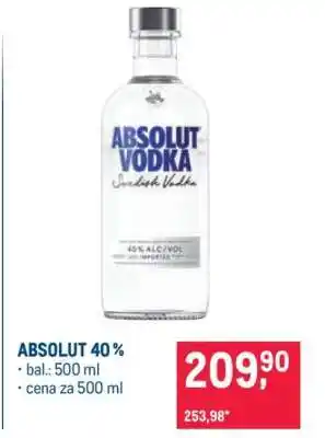 Makro Absolut 40 % nabídka