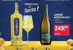 Makro LIMONCÈ APERITIVO 14,8% nabídka