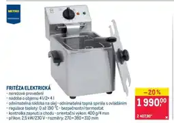 Makro FRITÉZA ELEKTRICKÁ nabídka