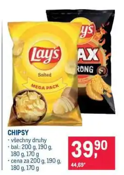Makro Chipsy nabídka