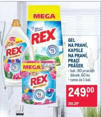 Makro GEL NA PRANÍ, KAPSLE NA PRANÍ, PRACÍ PRÁŠEK nabídka