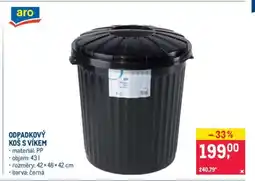 Makro ODPADKOVÝ KOŠ S VÍKEM nabídka