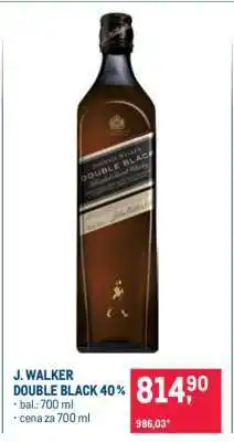 Makro J. WALKER DOUBLE BLACK 40% nabídka