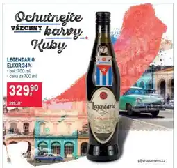 Makro Legendario Elixir 34 % nabídka