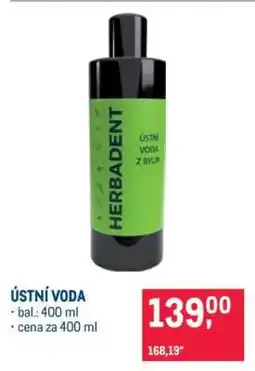Makro Ústní voda nabídka