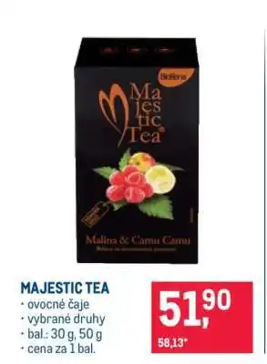 Makro Majestic Tea nabídka