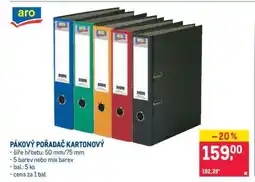 Makro PÁKOVÝ POŘADAČ KARTONOVÝ nabídka