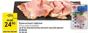Tesco Šunka od kosti výběrová nabídka