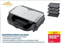 Makro SENDVIČOVAČ SORENTO 3151 90010 nabídka