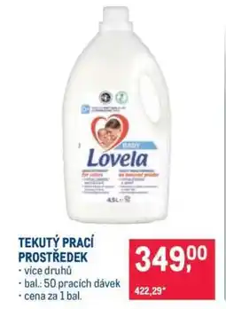 Makro Tekutý prací prostředek nabídka
