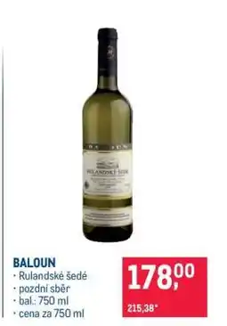 Makro BALOUN nabídka