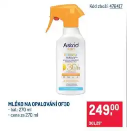 Makro MLÉKO NA OPALOVÁNÍ OF30 nabídka