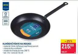 Makro HLINÍKOVÉ PÁNVE NA INDUKCI nabídka