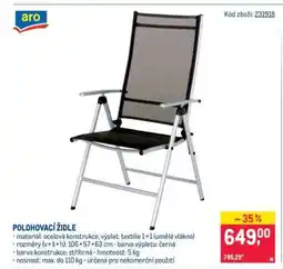 Makro Polohovací židle nabídka