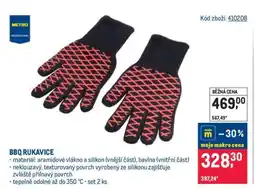 Makro BBQ rukavice nabídka