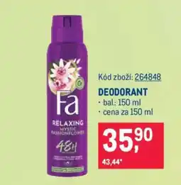 Makro Deodorant nabídka