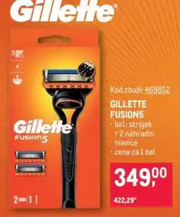 Makro Gillette Fusion5 nabídka