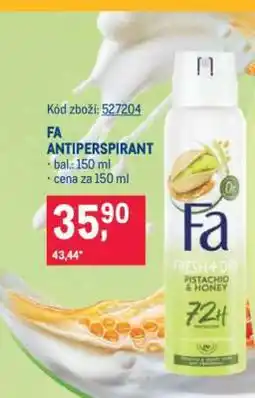 Makro Fa Antiperspirant nabídka