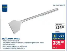 Makro BBQ ŠKRABKA NA GRIL nabídka