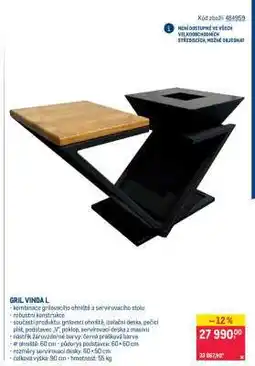 Makro GRIL VINDA L nabídka