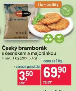Makro Farm Frites bramborák nabídka