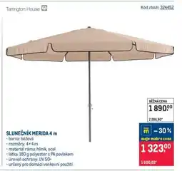 Makro SLUNEČNÍK MERIDA 4 m nabídka