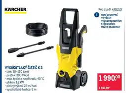 Makro VYSOKOTLAKÝ ČISTIČ K 3 nabídka