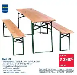 Makro Pivní set nabídka