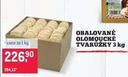 Makro OBALOVANÉ OLOMOUCKÉ TVARŮŽKY 3 kg nabídka
