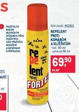 Makro Repelent proti komárům a klíšťatům nabídka