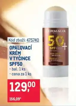 Makro OPALOVACÍ KRÉM V TYČINCE SPF50 nabídka