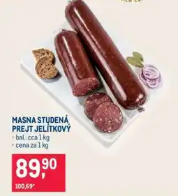 Makro MASNA STUDENÁ PREJT JELÍTKOVÝ nabídka
