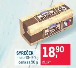 Makro SYREČEK nabídka