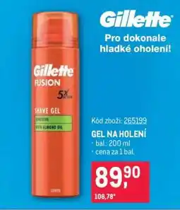 Makro Gel na holení nabídka