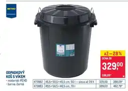 Makro ODPADKOVÝ KOŠ S VÍKEM nabídka