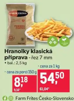 Makro HRANOLKY KLASICKÁ PŘÍPRAVA nabídka