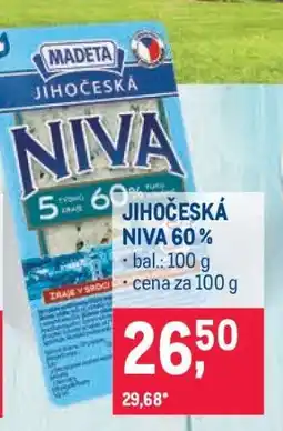 Makro Jihočeská Niva 60% nabídka