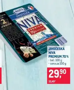 Makro Jihočeská niva Premium 70% nabídka