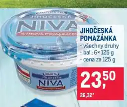 Makro Jihočeská pomazánka nabídka
