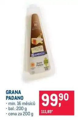 Makro Grana Padano nabídka